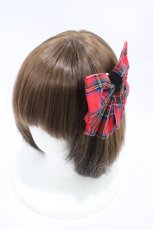 画像3: heavenly garden / タータンチェックスカート+クリップ Free レッド H-26-04-30-033-GO-SK-NS-ZH (3)