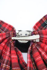 画像5: heavenly garden / タータンチェックスカート+クリップ Free レッド H-26-04-30-033-GO-SK-NS-ZH (5)
