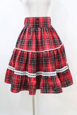 画像1: Eri Aino's collaboration / シャーロットの水曜日スカート S レッド H-26-04-30-035-PU-SK-NS-ZH (1)