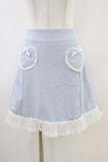 画像1: Secret Honey / ハートポケットスカート Free サックス H-26-04-30-040-CA-SK-NS-ZH (1)