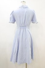 画像2: Secret Honey / ストライプワンピース Free サックス H-26-04-30-046-CA-SK-NS-ZH (2)