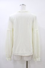 画像2: axes femme / ヨーク切替トップス M アイボリー H-26-04-30-054-AX-TO-NS-ZH (2)