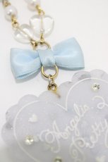 画像3: Angelic Pretty / トッピングハートネックレス  サックス H-26-04-30-009-AP-AC-YZ-ZH (3)