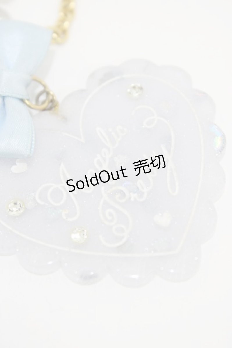 画像4: Angelic Pretty / トッピングハートネックレス  サックス H-26-04-30-009-AP-AC-YZ-ZH (4)