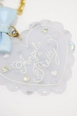 画像4: Angelic Pretty / トッピングハートネックレス  サックス H-26-04-30-009-AP-AC-YZ-ZH (4)