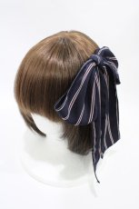 画像5: Physical Drop / レジメンタルストライプワンピースセット Free ネイビー H-26-04-30-017-LO-OP-NS-ZH (5)