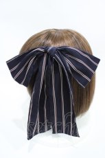 画像6: Physical Drop / レジメンタルストライプワンピースセット Free ネイビー H-26-04-30-017-LO-OP-NS-ZH (6)