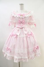 画像1: BABY,THE STARS SHINE BRIGHT / Petit fraisierワンピース FREE ピンク H-26-04-30-018-BA-OP-YZ-ZH (1)