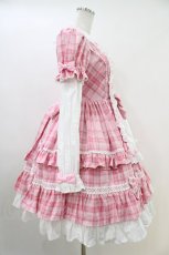 画像3: Angelic Pretty / Sugaryタータンチェックワンピース FREE ピンク H-26-04-30-019-AP-OP-YZ-ZH (3)