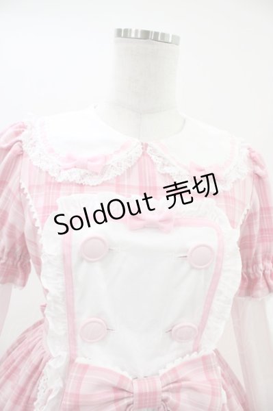 Angelic Pretty / Sugaryタータンチェックワンピース FREE ピンク H-26