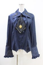 画像1: ALICE and the PIRATES / Incubusブラウス Mens ネイビー H-26-04-30-020-PA-BL-NS-ZH (1)