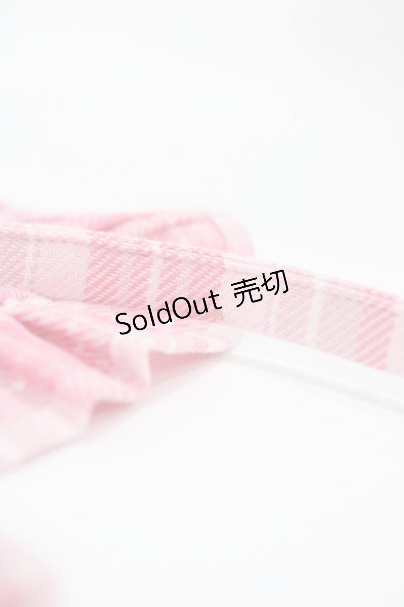 画像3: Angelic Pretty / Sugaryタータンチェックカチューシャ  ピンク H-26-04-30-003-AP-AC-YZ-ZH (3)