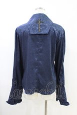 画像2: ALICE and the PIRATES / Incubusブラウス Mens ネイビー H-26-04-30-020-PA-BL-NS-ZH (2)