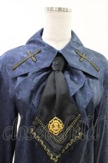 画像4: ALICE and the PIRATES / Incubusブラウス Mens ネイビー H-26-04-30-020-PA-BL-NS-ZH (4)