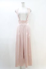 画像1: Amavel / シャイニーチャイナワイドパンツ Free ピンク H-26-04-30-022-CA-PA-NS-ZH (1)