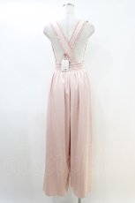 画像2: Amavel / シャイニーチャイナワイドパンツ Free ピンク H-26-04-30-022-CA-PA-NS-ZH (2)