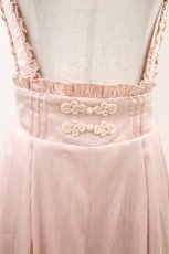 画像3: Amavel / シャイニーチャイナワイドパンツ Free ピンク H-26-04-30-022-CA-PA-NS-ZH (3)