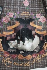 画像4: ALICE and the PIRATES / Dual face 〜phantom and truth〜柄ジャンパースカートII Free グレー H-26-05-01-003-PA-OP-NS-ZH (4)