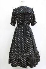 画像3: m petit by misako / ナシジドットワンピース L ブラック H-26-05-01-004-LO-OP-NS-ZH (3)