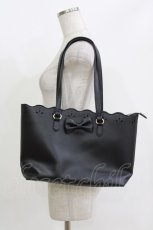 画像1: m petit by misako / サンリオキャラクターズコラボ クロミ トートバッグ  ブラック H-26-05-01-046-LO-BG-NS-ZH (1)