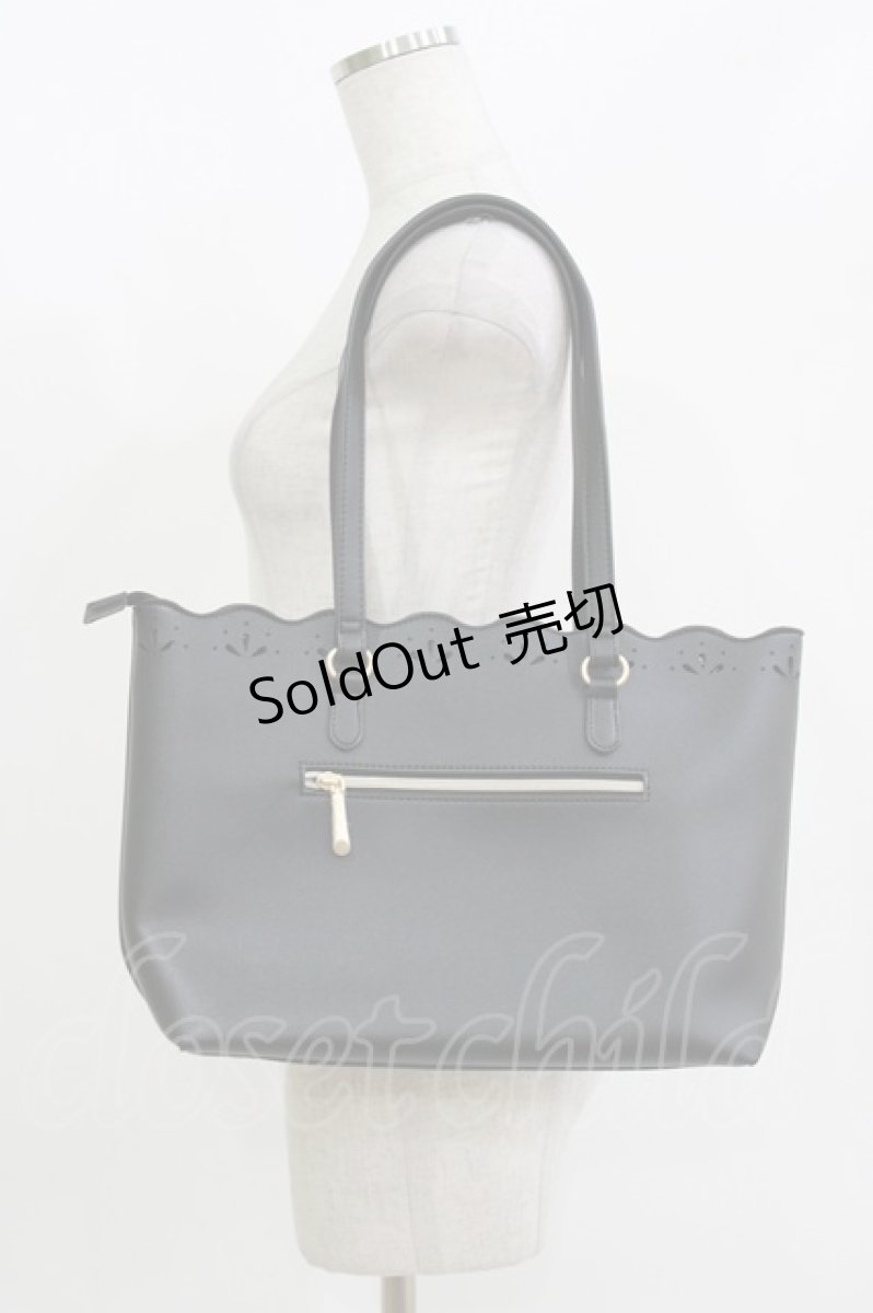画像2: m petit by misako / サンリオキャラクターズコラボ クロミ トートバッグ  ブラック H-26-05-01-046-LO-BG-NS-ZH (2)