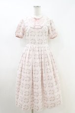 画像1: Melody BasKet / プチシャンテフルールワンピース M ピンク H-26-05-01-1003-LO-OP-KB-ZH (1)