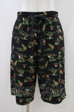 画像1: Candy Stripper / CANDY ISLAND HALF PANTS  ブラック H-26-05-01-1030-PU-PA-KB-ZH (1)