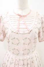 画像4: Melody BasKet / プチシャンテフルールワンピース M ピンク H-26-05-01-1003-LO-OP-KB-ZH (4)
