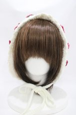 画像2: merry jenny / クロシェヘッドドレス  オフホワイト H-26-05-01-1001-LO-AC-KB-ZH (2)