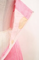 画像5: Jane Marple / ギンガムプリーツワンピース M ピンク H-26-05-01-1008-JM-OP-KB-ZH (5)