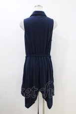 画像3: PUTUMAYO / 刺繍ロングベスト  紺 H-26-05-01-1015-PT-TO-KB-ZH (3)
