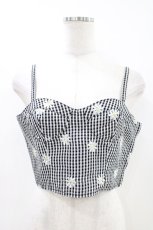 画像1: Candy Stripper / DAISY BUSTIER 1 ブラック H-26-05-01-1017-PU-TO-KB-ZH (1)