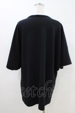 画像3: Na+H / Rustカットソー  黒 H-26-05-01-1019-PU-TO-KB-ZH (3)