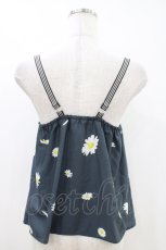 画像2: MILK / Daisy fieldキャミ  ブラックガーデン H-26-05-01-1022-ML-TO-KB-ZH (2)