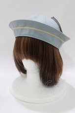 画像1: Kurumi Collaboration / マリンアカデミアハット  サックス H-26-05-01-070-GO-AC-NS-ZH (1)