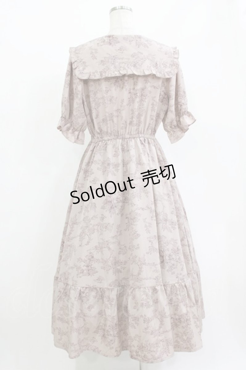 画像3: m petit by misako / TT*AMセーラーエリワンピース L ピンク H-26-05-01-008-LO-SK-NS-ZH (3)