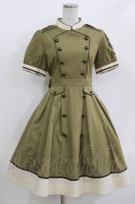画像1: Amavel / Romantique Militaryワンピース Free カーキ H-26-05-01-013-CA-OP-NS-ZH (1)