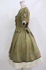 画像2: Amavel / Romantique Militaryワンピース Free カーキ H-26-05-01-013-CA-OP-NS-ZH (2)