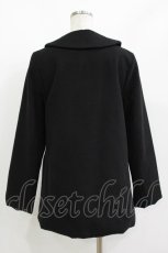 画像3: Franche Lippee / 襟付きコート M ブラック H-26-05-01-023-LO-CO-NS-ZH (3)