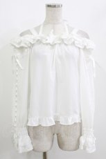 画像1: BABY,THE STARS SHINE BRIGHT / Princess Manonブラウス Free 白 H-26-05-02-1035-BA-BL-NS-ZH (1)