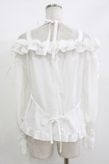 画像3: BABY,THE STARS SHINE BRIGHT / Princess Manonブラウス Free 白 H-26-05-02-1035-BA-BL-NS-ZH (3)