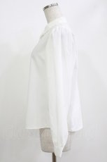 画像2: Fi.n.t / ロングレースタイ付きブラウス Free OFF WHITE H-26-05-02-1038-CA-BL-NS-ZH (2)