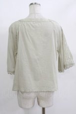 画像2: F&A / ピンタックレース使いオフショルブラウス Free L/GREEN H-26-05-02-1040-LO-BL-NS-ZH (2)