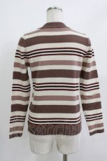 画像2: F&A / ボーダーニット Free BROWN H-26-05-02-1053-LO-TO-NS-ZH (2)