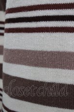 画像3: F&A / ボーダーニット Free BROWN H-26-05-02-1053-LO-TO-NS-ZH (3)