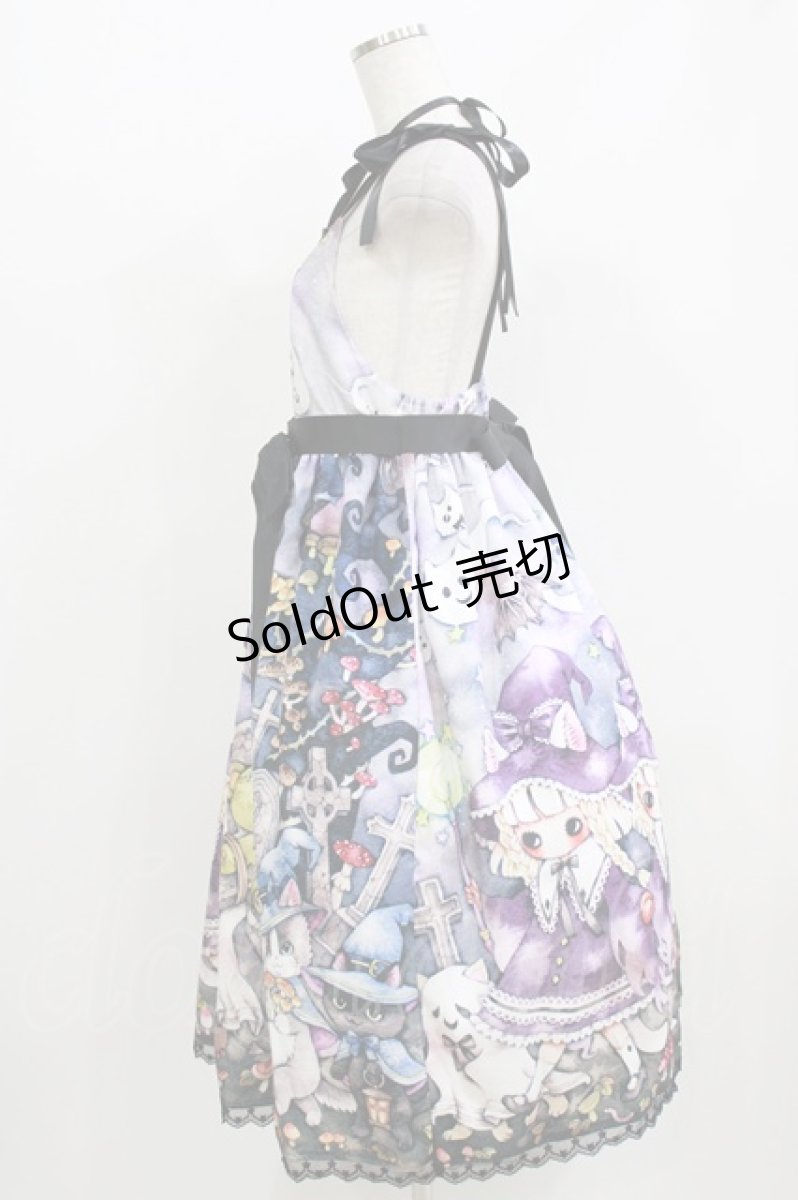 画像2: Royal Princess Alice / 魔女っ子パレード(たまコラボ) 五芒星ドレス Free ラベンダー H-26-05-02-1005-LO-OP-NS-ZH (2)
