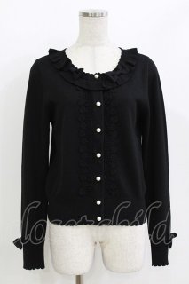 Victorian Maiden ローズレースカーディガン 黒 トップス - closet child オンラインショップ