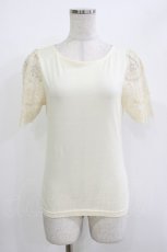画像1: an another angelus / レース袖Tシャツ Free IVORY H-26-05-02-1061-CA-TS-NS-ZH (1)