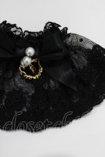 画像2: BABY,THE STARS SHINE BRIGHT / Petite Cherie Camelia Coffretお袖とめ  ブラック H-26-05-02-1072-BA-ZA-NS-ZH (2)