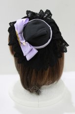 画像2: Royal Princess Alice / 魔女っ子パレード(たまコラボ) 魔女っ子ミニハット  ブラック H-26-05-02-1078-LO-AC-NS-ZH (2)
